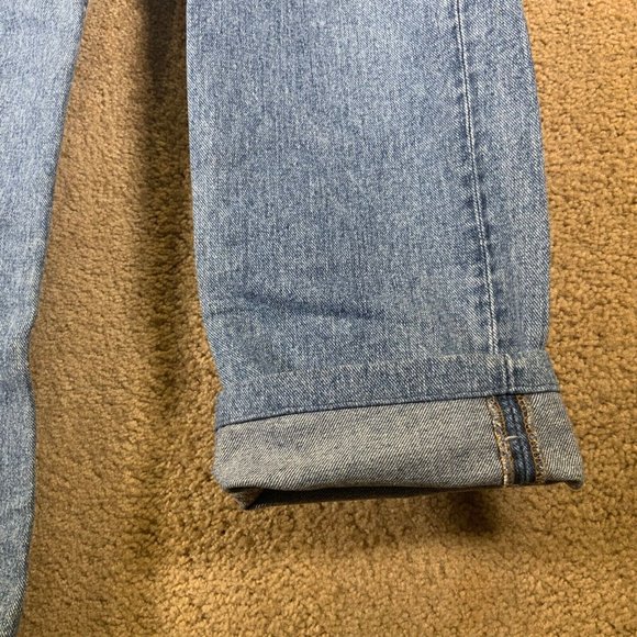 Vintage LEVI’S 505 Regular Fit Straight Leg Mens Blue Denim Jeans Sz 36x25 Tab - Picture 4 of 9